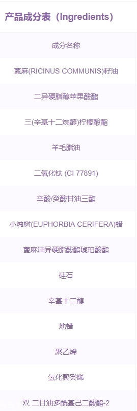 倩碧口紅孕婦能用嗎？倩碧口紅成分