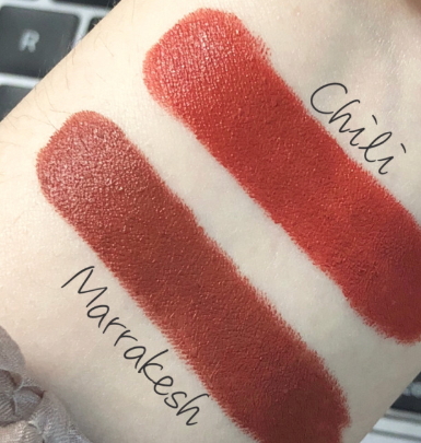 mac marrakesh和chili一樣嗎？mac marrakesh和chili哪個好看